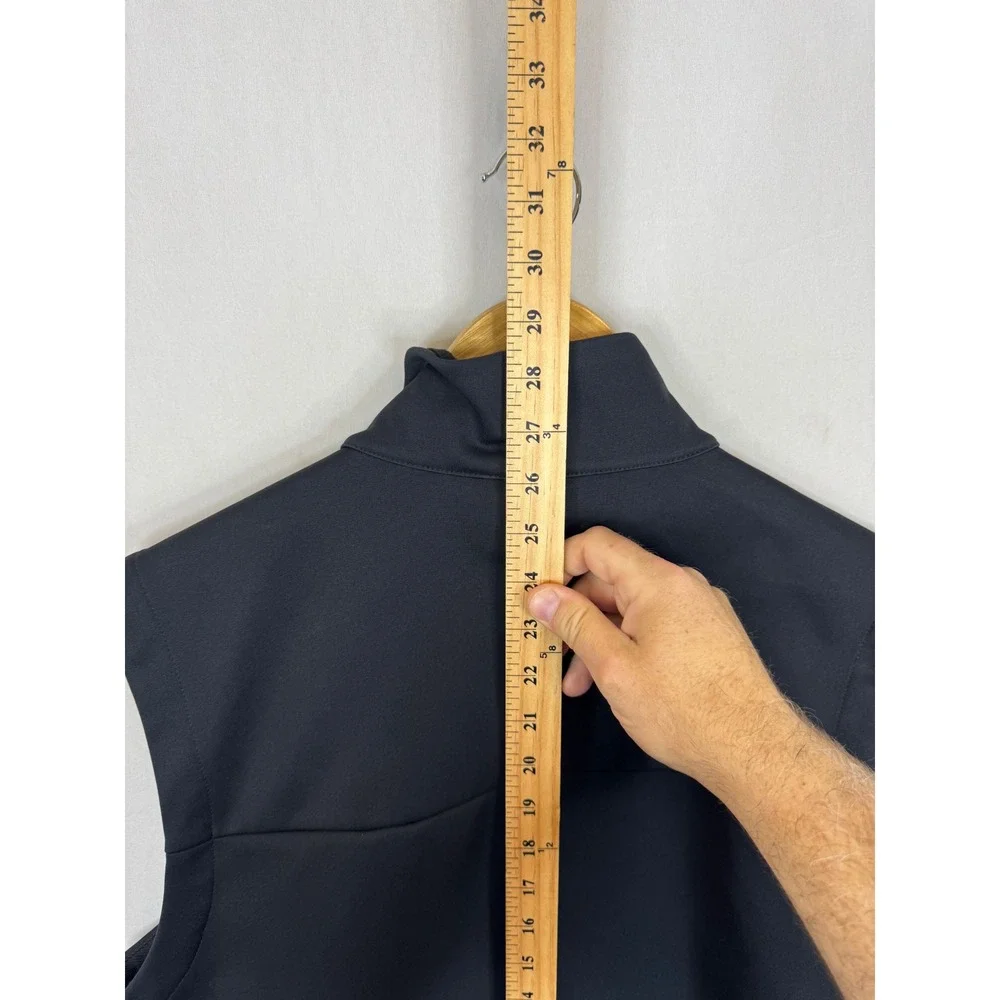The North Face Mens WindWall Softshell Full Zip Vest Black NF0A336N Size M